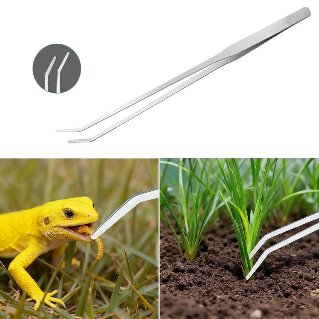 Carefree Fish 7IN1 Aquarium Cleaning Tools Long Handle Adjustable Length 18~24Inch Fish Tank Cleaner Kit Algae Scraper Scrubber Brushes Set Plant Scissor Long Tweezer