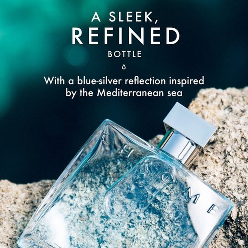 Azzaro Chrome Eau de Toilette | Fresh Aquatic Men's Cologne - Citrus & Woody Notes - Perfect for Everyday Wear