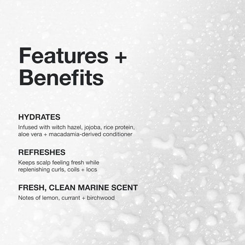 Paul Mitchell Refreshing Mist - Scalp Refresh & Nourishment for Curly & Coily Hair | 8.5 fl. oz