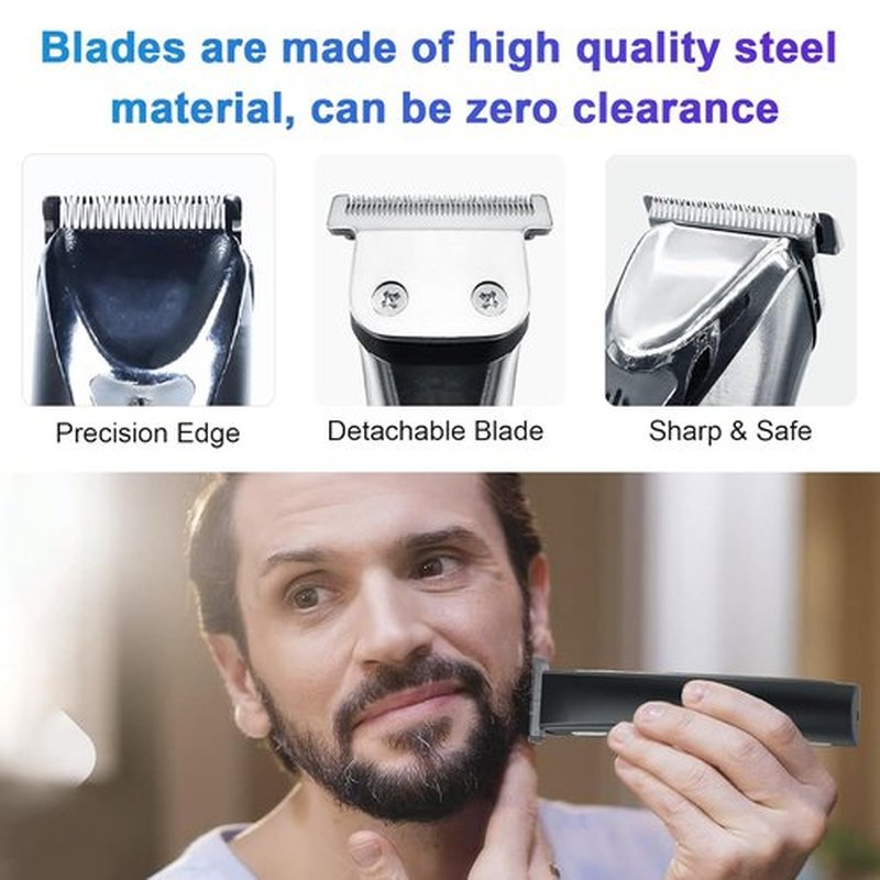 **WHAL Stainless Steel Replacement Detachable Blade Set - Compatible with All-in-One Lithium Ion Trimmer | 30MM & 40MM**