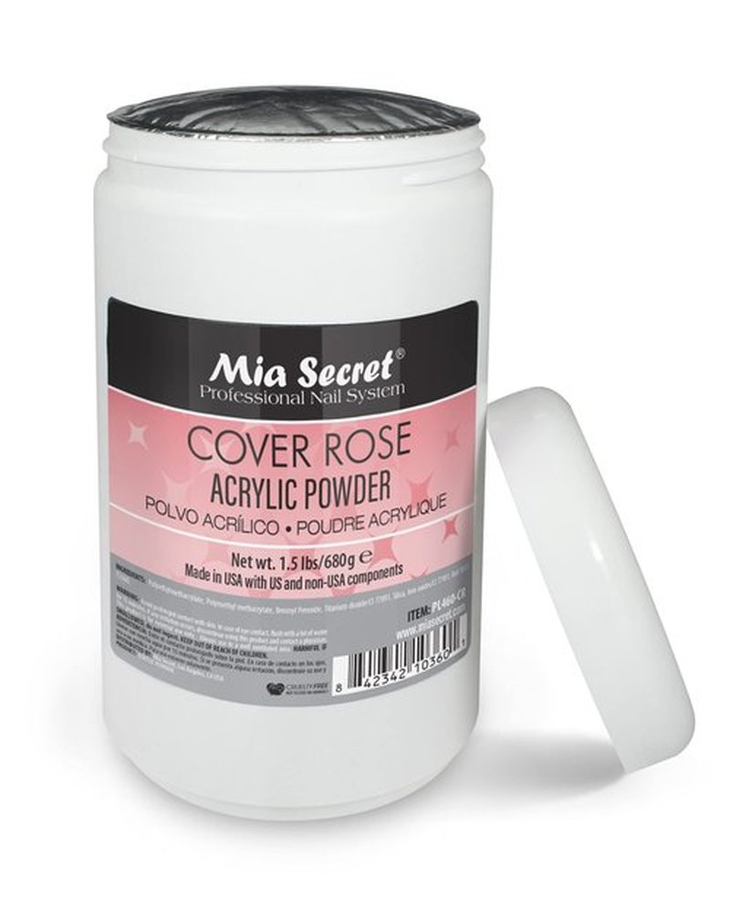 Mia Secret Professional Nail System Cover Rose Acrylic Powder 1.5 lbs