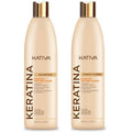 **Regine Switzerland Keratin Shampoo & Conditioner Set - Nourishing, Sulfate-Free Formula for Softness & Shine**