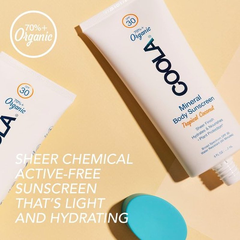 COOLA Organic Mineral Sunscreen - Daily Skin Protection Lotion, Vegan & Gluten-Free, 5 Fl Oz