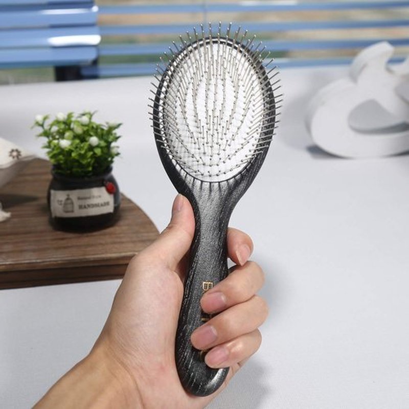 BESTOOL Paddle Detangler Hair Brush - Metal Bristles for Effortless Detangling & Massaging | All Hair Types