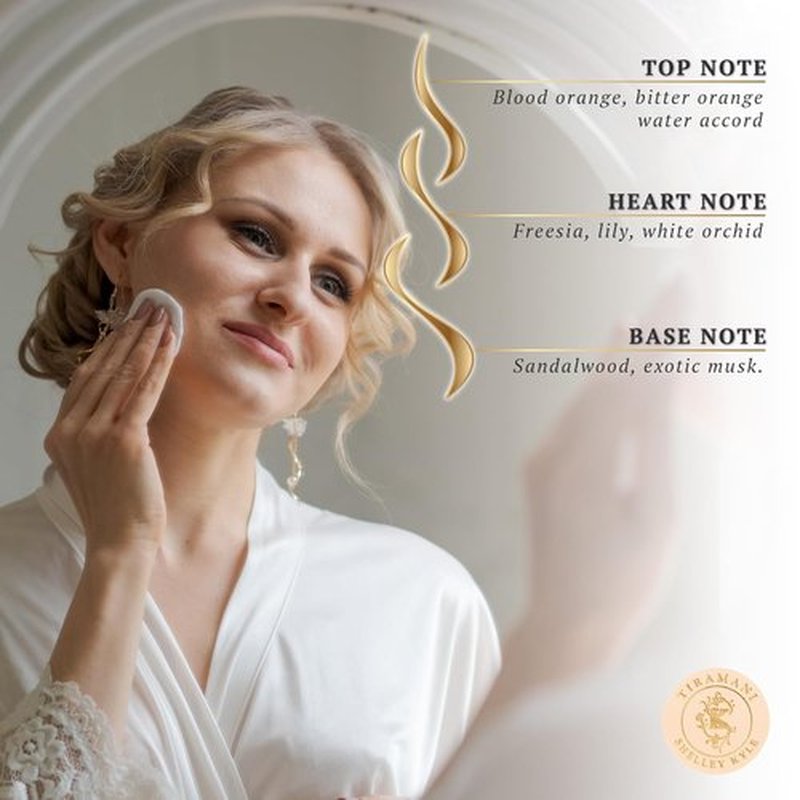 Tiramani Talc-Free Body Powder - Daily Use Fragrant Dusting Powder, 365 g (Puff Not Included)
