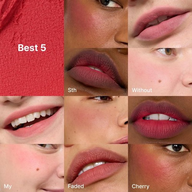 fwee Blurry Pudding Pot | Airbrushed Blush & Lip, Buildable & High Pigment, Long-lasting, Lightweight, Natural Soft Matte Finish, Satin Finish Blurring Blush - Without (Beige Pink) | 0.17 oz