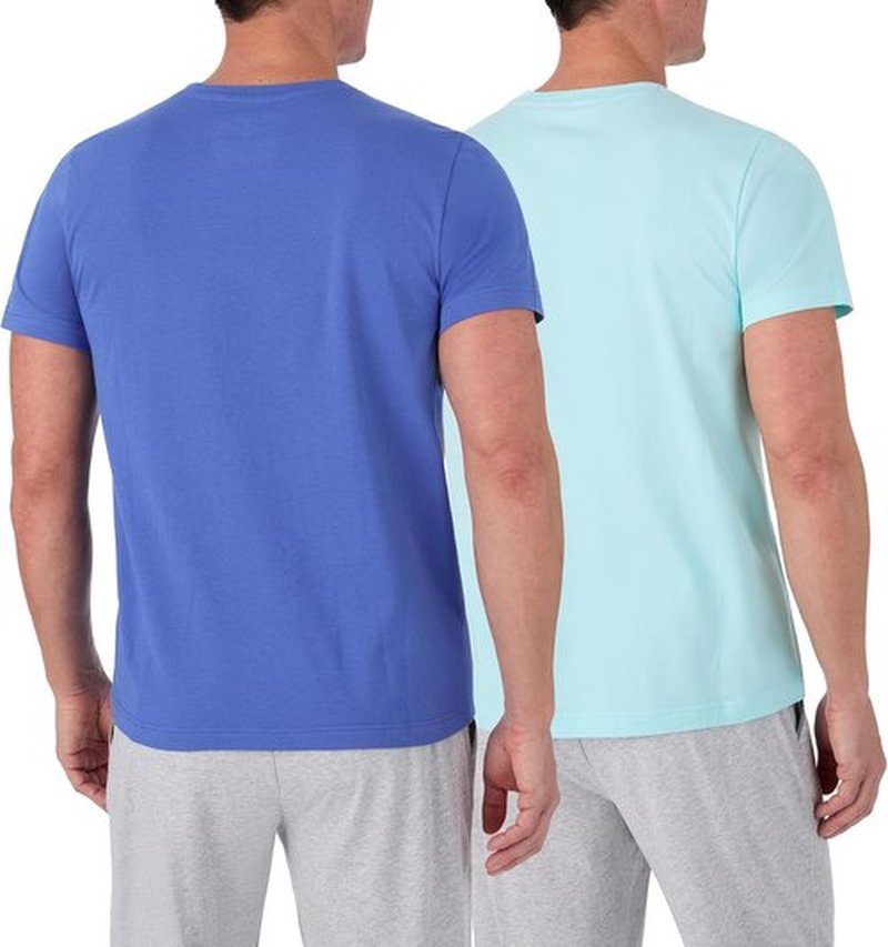 Tommy Bahama - Men's Essential Short Sleeve T-Shirts | 2-Pack Stretch Jersey Sleep & Lounge Tops