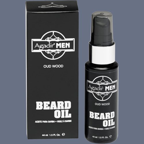 Agadir Oud Wood Beard Oil - Nourishing Formula for Soft, Healthy Beards | 1.5 Fl Oz