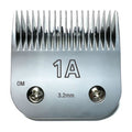 PAI4LEISI Rplacement Clipper Blade Compatible with Oster Detachable Classic 76 Octane Clipper, Size #1A, 1/8" (3.2 mm) fit for Detachable Blade Clippers