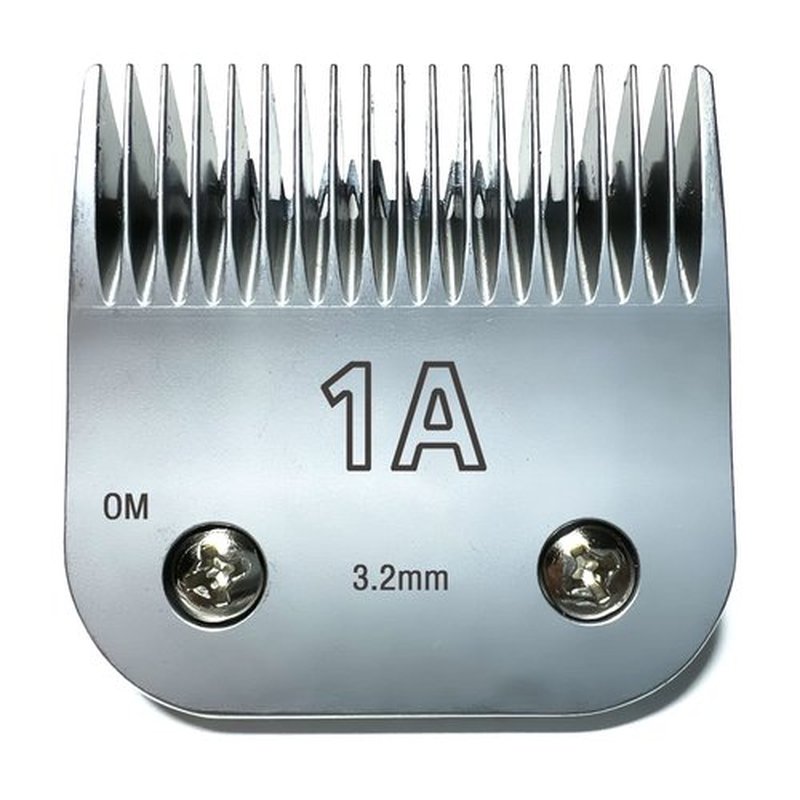 PAI4LEISI Rplacement Clipper Blade Compatible with Oster Detachable Classic 76 Octane Clipper, Size #1A, 1/8" (3.2 mm) fit for Detachable Blade Clippers