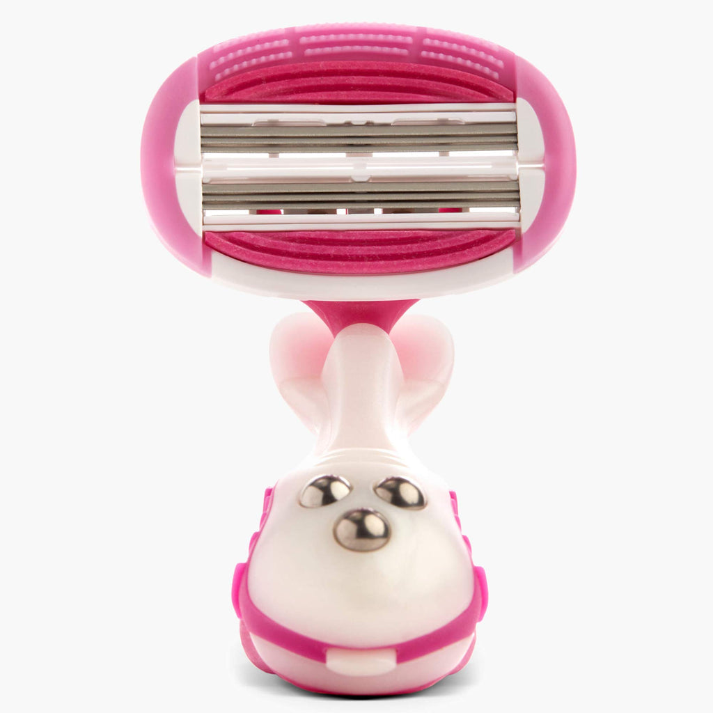 Aveline Smooth Razor Blade Refill 6-Blade Cartridges for Close Shave without Tugging, Pulling, Redness, or Razor Burns - for Sensistive Skin (4 Refills)