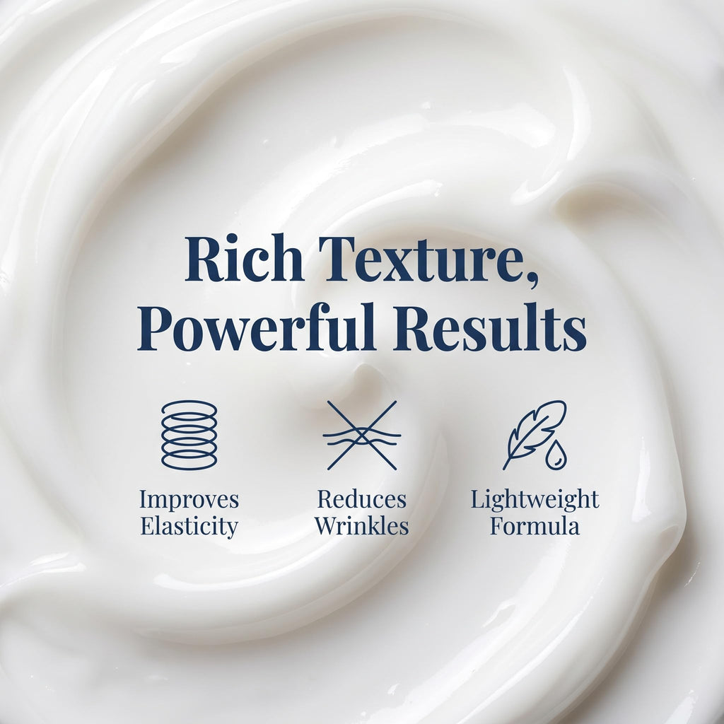 Firm & Restore Formula Night Cream, Face & Neck Firming Moisturizer, Deep Hydrating Anti-Wrinkle Overnight Cream for Lifted Smoother Skin, 50ml