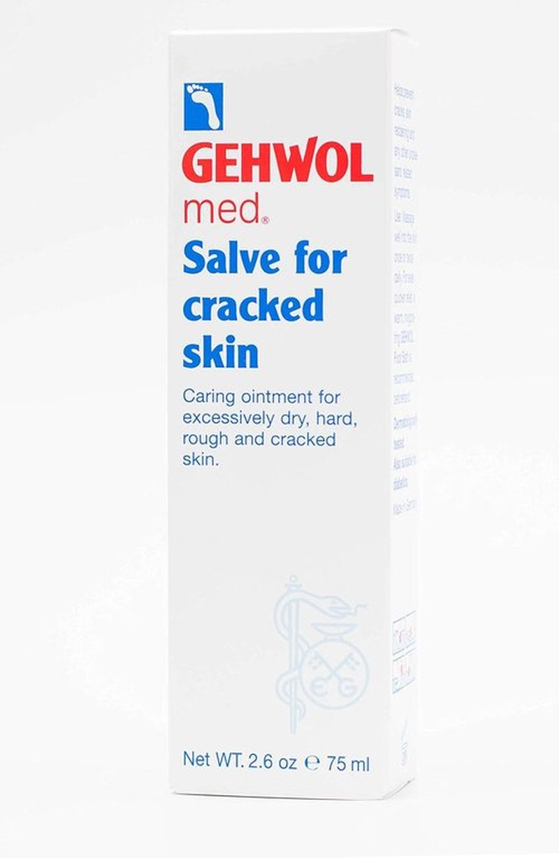 GEHWOL Med Cracked Skin Salve - Intensive Healing Formula, 2.6 oz for Dry Skin Relief