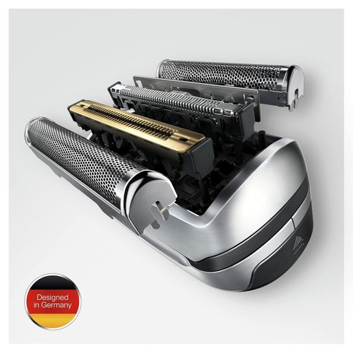 Braun Series 9 Replacement Shaver Head - 92S Compatible with All Series 9 Razors | 4-Pack