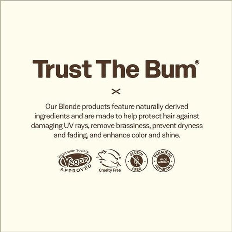 Sun Bum Blonde Hair Lightener - Vegan, Paraben, Gluten and Cruelty-Free Color Enhancing Brightener for Blondes, 2 Pack
