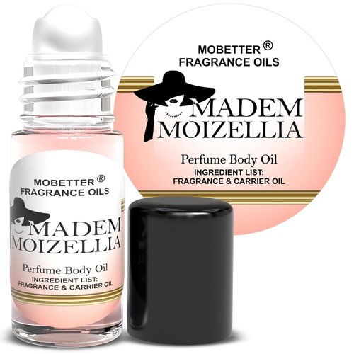 MOBETTER Fragrance Oils - Madem Moizellia 1 Oz Women's Perfume Body Oil | Long-Lasting Scent