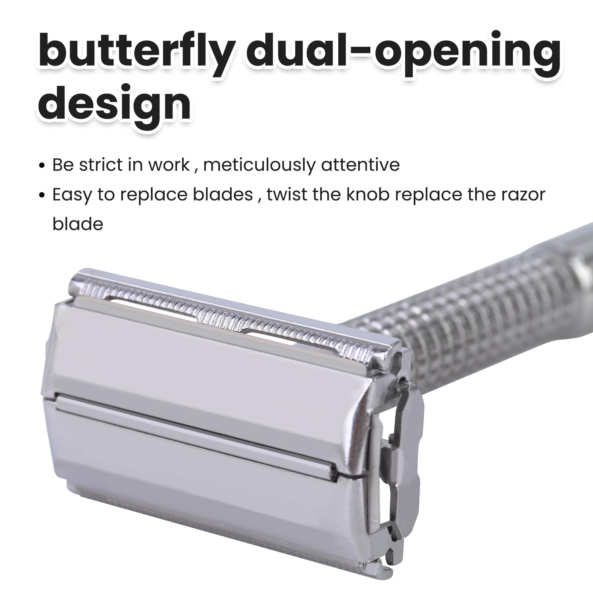 Keropy Metal Safety Razor For Men and Women
