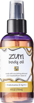 Indigo Wild Zum Frankincense & Myrrh Body Oil - Nourishing Massage Oil for Hydration | 4 fl oz