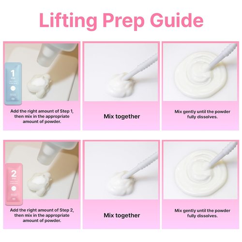 Korean Lash Lift Powder - Vegan & Cruelty-Free Lash Lifting System for Salon-Quality Curl & Definition