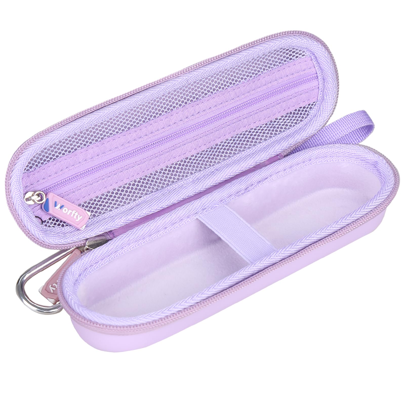 Case for Akunbem Bikini Trimmer 2 in 1 Electric Razors for Women - Hard Protective Travel Carrying Storage Bag (Case Only) (Purple)