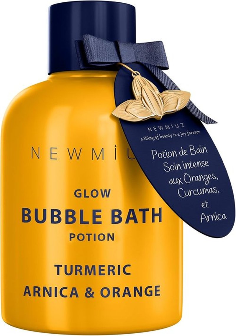 Nutritious Bubble Bath - Long-Lasting Foam with Turmeric & Orange | Skin Healing & Relaxation Spa Gift for Women