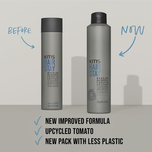 HairStay Working Hairspray, Lasting Buildable Hold, 75ml
