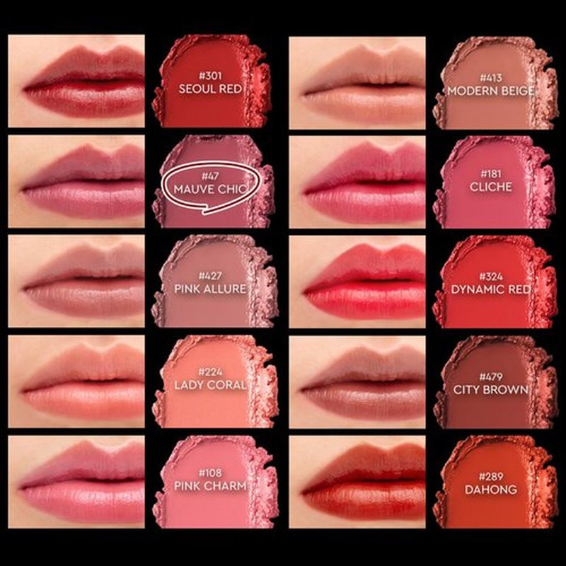 HERA Rouge Classy Lipstick #427 PINK ALLURE | Luxurious Long-Lasting Color, Featherlight Comfort, Luminous and Velvety Finish, Seoul-Inspired Shades, Korean Lip Makeup, 0.12 oz. (3.5g)