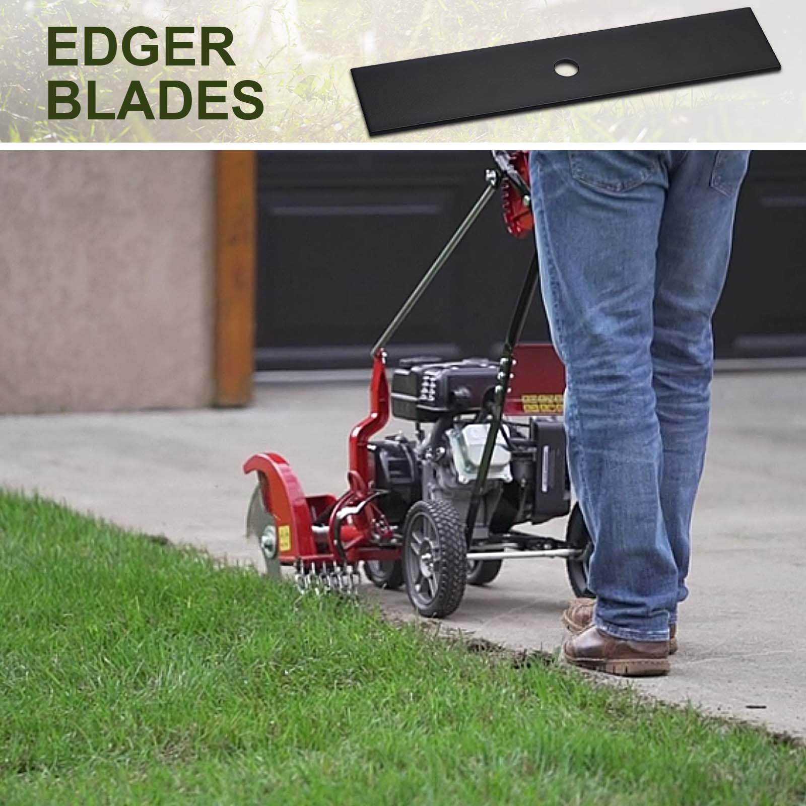 Geosiry 3 Pack Edger Blades 9 x 1/2 Center Hole, 9" x 2" Edger Blade 1/2 Center Hole for Mclane, Power Trim Edgers