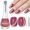 SUPWEE Magnetic Nail Polish Non Gel Cat Eye Nail Polish Quick Dry, Fast Drying Fingernail Lacquer, Air Drying, Chip Resistant, Vegan, Long Lasting, Large Capacity 16ml/0.54fl oz