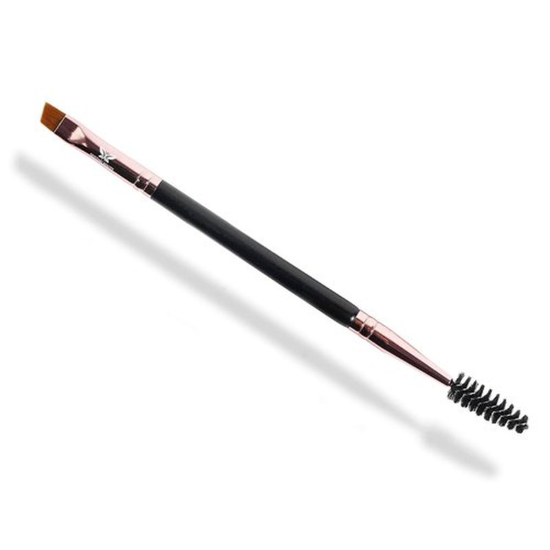 Existing Beauty Dual-Ended Eyebrow & Lash Tint Brush - Angled Tip & Spoolie Comb for Perfect Application