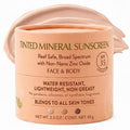 NATÚ BOTANICALS Tinted Mineral Sunscreen SPF 35 - Lightweight Zinc Oxide Lotion for Sensitive Skin - Broad-Spectrum Protection