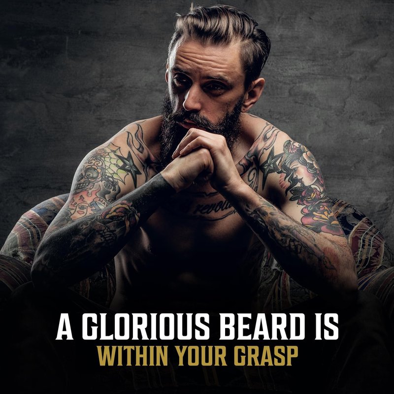 Viking Revolution Sweet Tobacco Beard Oil - Natural Argan & Jojoba Oil Beard Conditioner | Softens & Moisturizes (1 Pack)