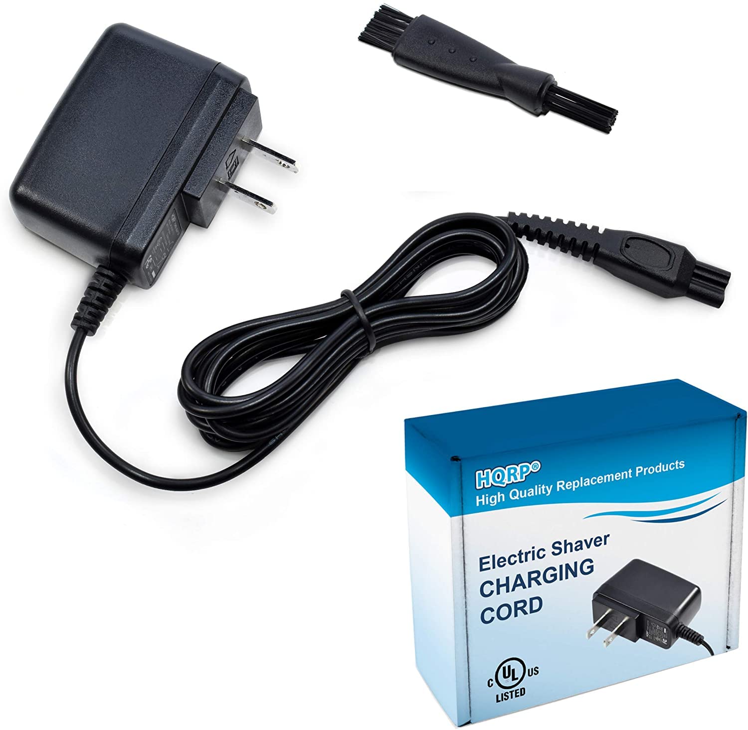 HQRP 15V AC Adapter Compatible with Philips Norelco HQ8505 2000 3000 3100 3500 7000 5000 8000X 8500X 9000 Series Shaver Charger