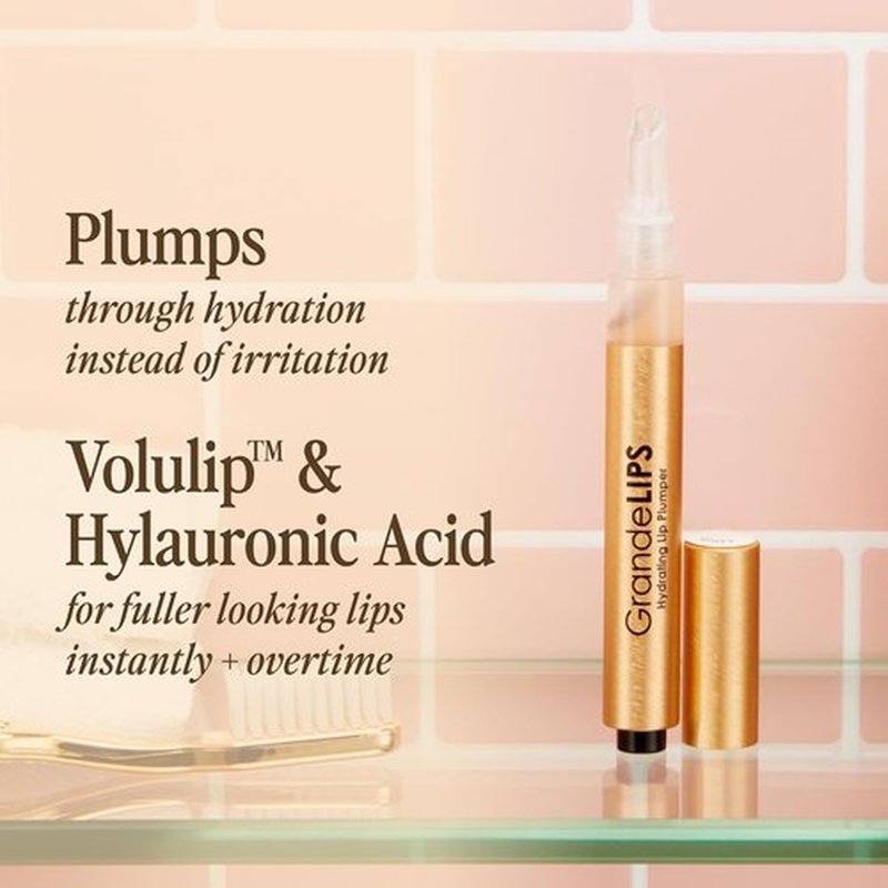 Grande Cosmetics GrandeLIPS Hydrating Lip Plumper - Achieve Fuller, Hydrated Lips Instantly