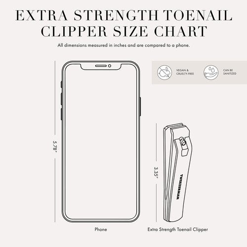 Tweezerman Extra Strength Toenail Clipper