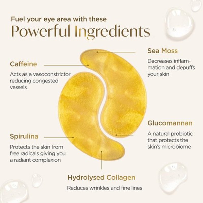 PLANTIFIQUE Foot Peeling Mask 2 Pack and Under Eye Patches for Dark Circles and Puffiness (20 pairs)