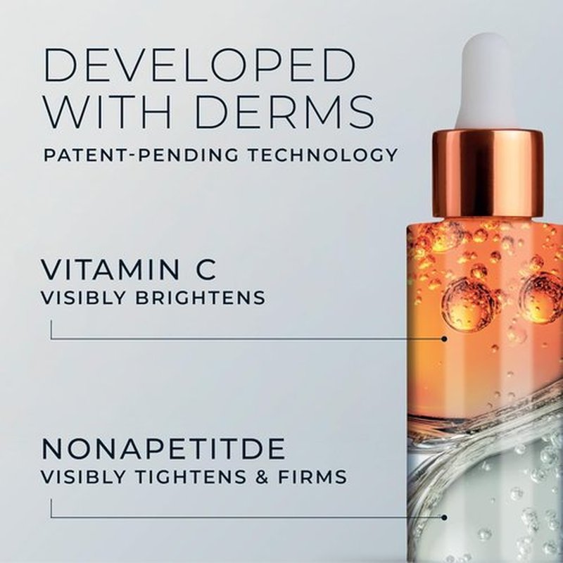RoC Multi Correxion Revive + Glow Vitamin C Serum - Daily Anti-Aging Treatment for Radiant Skin, 1 Fl Oz