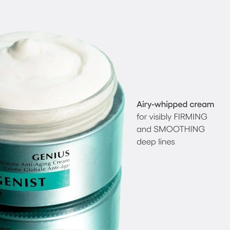 Algenist GENIUS Ultimate Anti-Aging Face Cream - Restores Vegan Collagen for Radiant Skin - 1oz