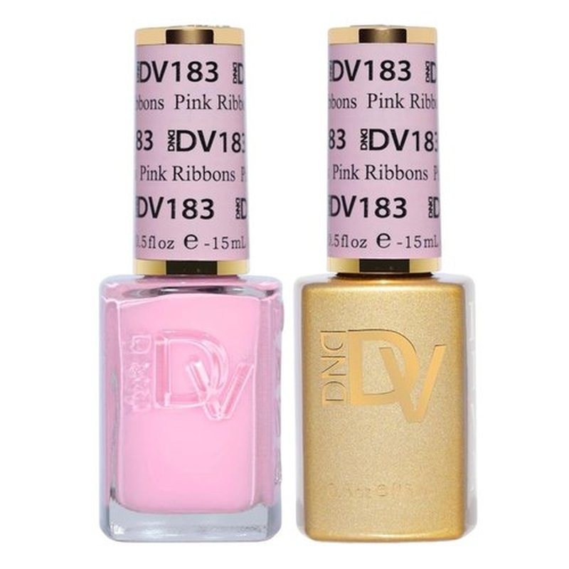 DND Diva Gel Polish Set - First Class Collection | UV/LED Gel & Air Dry Nail Lacquer Duo, 0.5 Fl Oz Each