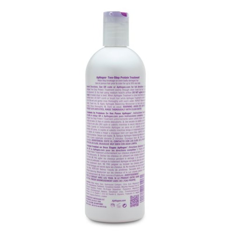 Aphogee Hair Care Double Bundle – Two-Step Protein Treatment (16 fl oz) & Balancing Moisturizer (16 fl oz)