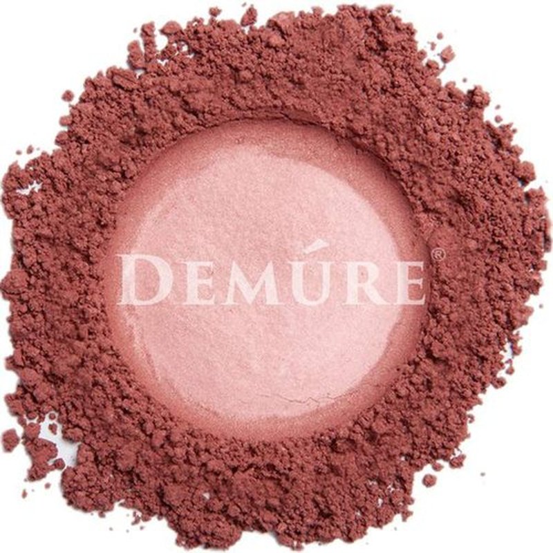 Demure Mineral Blush Powder - Bold Berry | Loose, Natural Finish | Professional & Cruelty-Free