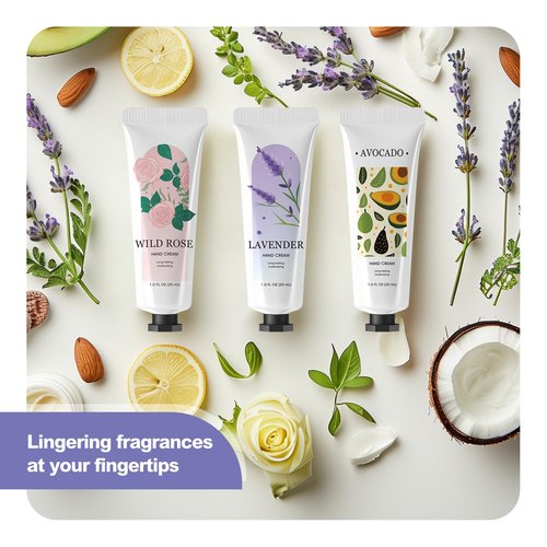 spa luxetique 10 Pack Hand Cream Gifts Hand Lotion for Dry Cracked Travel Size Mini Small Bulk Women Appreciation Bridesmaid Proposal Bachelorette Party Favors Valentines Galentines Day for Her