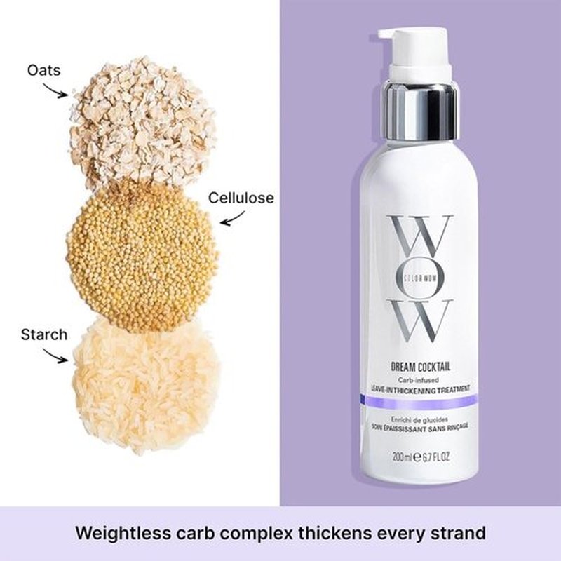 Color Wow Dream Cocktail Leave-In Treatment - Transform Thin Hair to Thick & Full | Heat Protection Formula