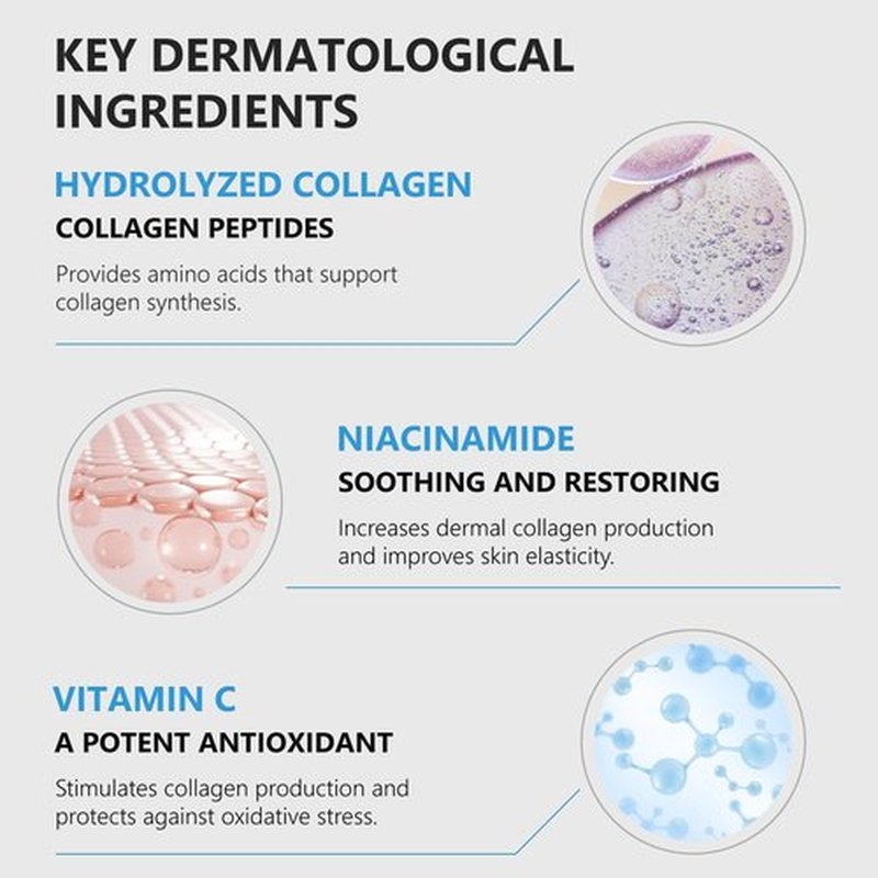 Oeneis Hydro-Collagen Boost Gel, Conductive Gel with Hydrolyzed Collagen, Niacinamide & Hyaluronic Acid, for Microcurrent & Radio Frequency Facial Treatments, Fragrance-Free, Paraben-Free, 7.05 oz