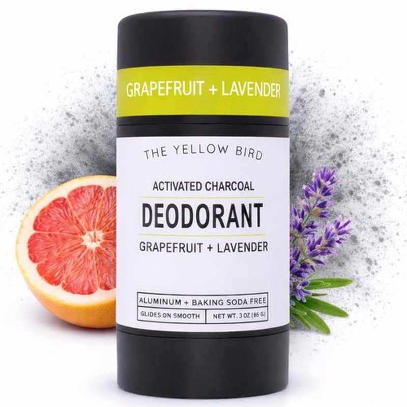 Skiennix Magnesium Deodorant - Natural, Aluminum-Free Formula with Charcoal & Essential Oils | Long-Lasting Protection for Sensitive Skin