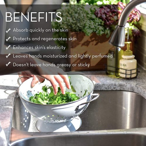 Fruits & Passion Cucina Hand Care Duo Gift Set – Lime Zest & Cypress, Hand Soap and Regenerating Hand Cream with Cold-Pressed Olive Oil,Includes Metal Holder, 6.7 fl oz + 5.0 fl oz