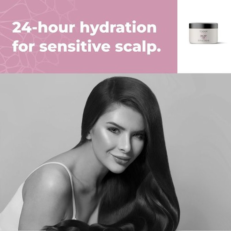 LAKMÉ Teknia Scalp Care Hydra Cream Gel Mask - Moisturizing Relief for Dry Scalp | 8.5 Fl Oz