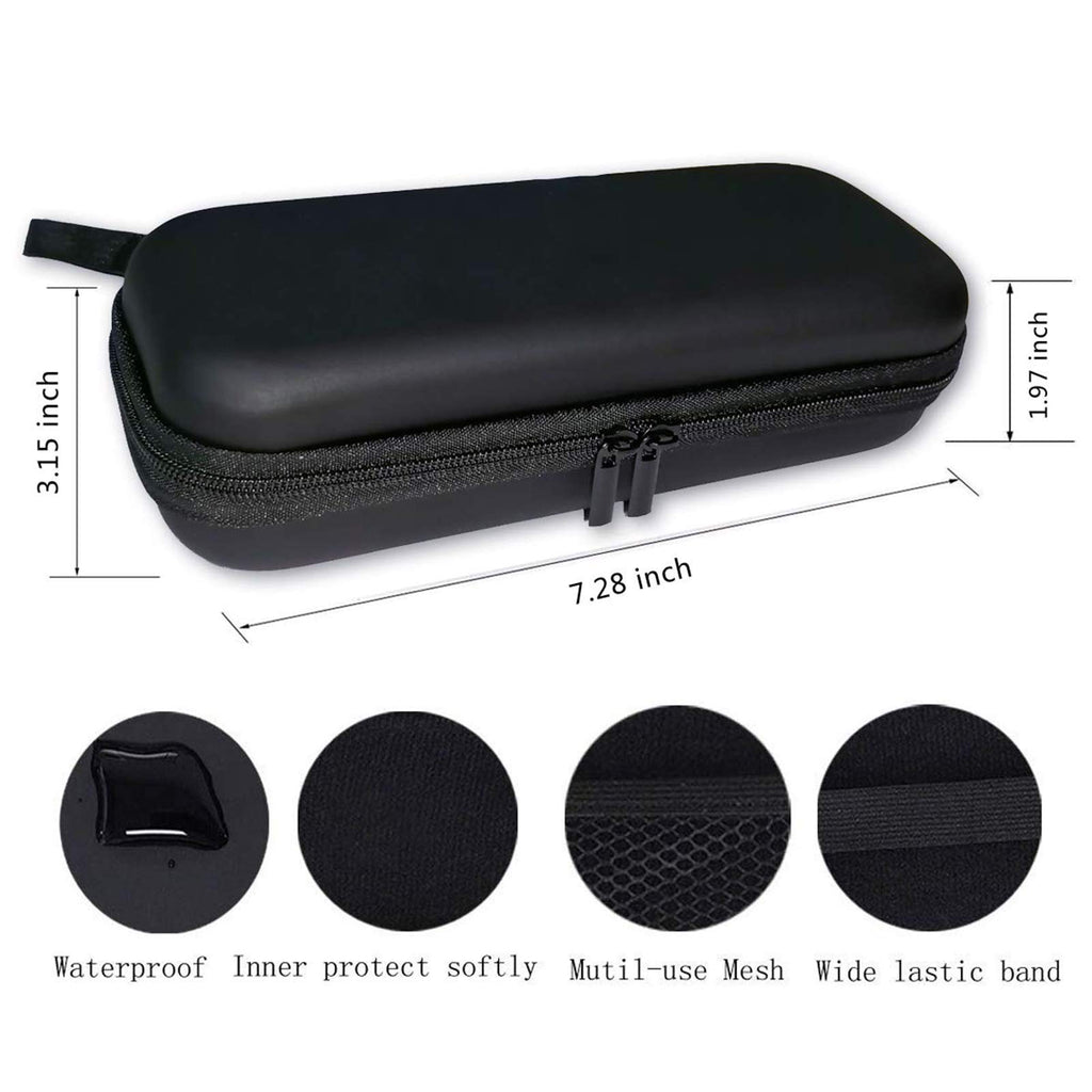 INVODA Hard Shaver Case for Finishing Touch Flawless Body Rechargeable Ladies Shaver and Trimmer Travel Case Portable Protective Bag