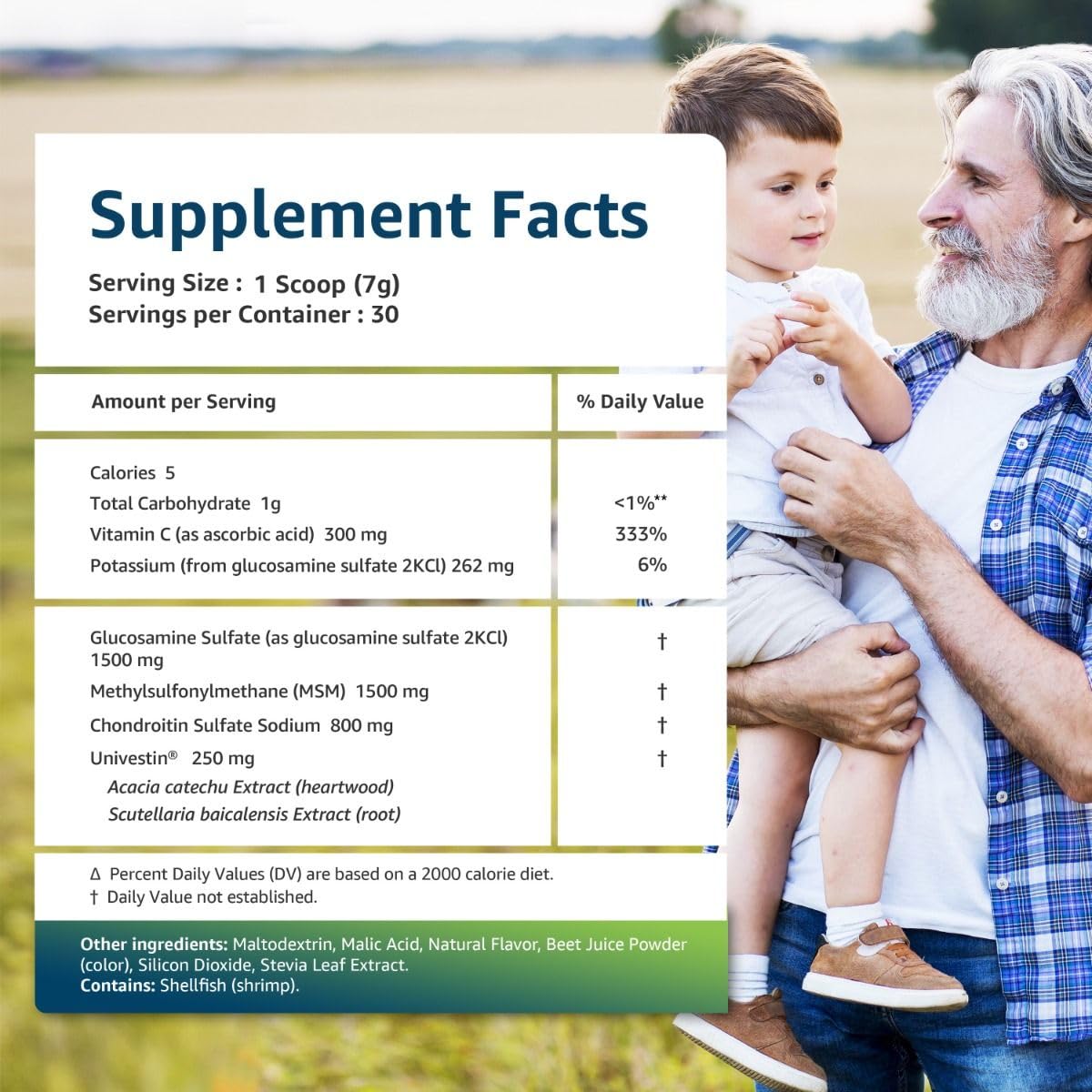 Univera RegeniCARE, Glucosamine, Univestin, MSM, Chondroitin, Joint Support, Mobility + Flexibility, 30-Day Supply