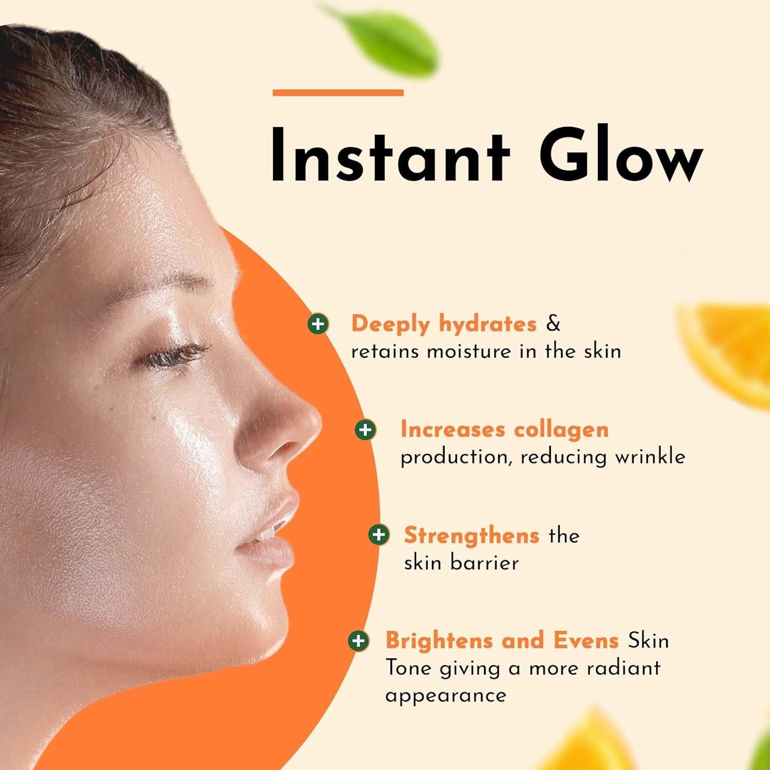 Snail Mucin Serum Vitamin C Face Serum Anti Aging with Hyaluronic Acid Niacinamide Retinol MSM Aloe Vera & Ceramides - Korean Skin Care Glass Skin Dark Spot Remover for Glowing Skin & Beauty (3 Pack)